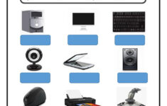 Parts Of A Computer Online Worksheet