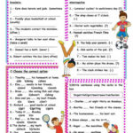 Past Simple Printable Worksheets