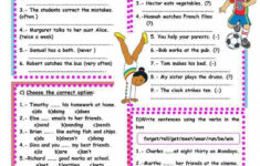 SIMPLE PRESENT TENSE Worksheet Free ESL Printable Worksheets Made By