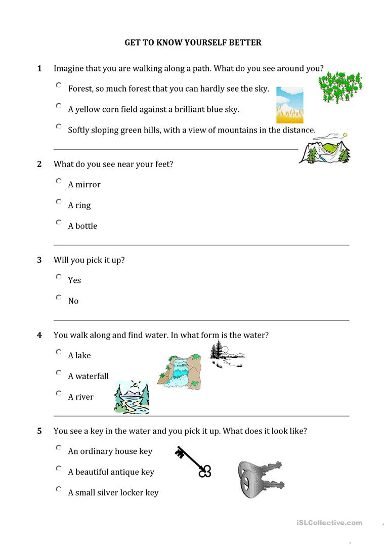 Personality Quiz Worksheet Free ESL Printable Worksheets Made By Teachers