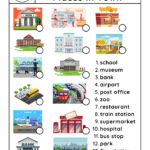 Places In Town Worksheets Printables