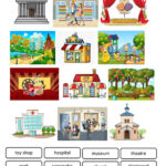 Places In Town Worksheets Printables