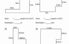 Area Of Irregular Shapes Worksheet Luxury 6 Perimeter Worksheets 3rd
