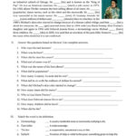 Printable Biography Worksheets