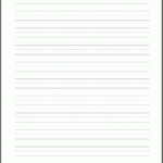 Printable Blank Handwriting Worksheets