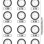 Printable Clock Worksheets