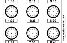 Kindergarten Clock Worksheet Printables Forms Worksheets Diagrams