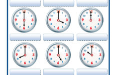 printable clock worksheets 2 Teach Child How To Read Analog Clock Printable Worksheets
