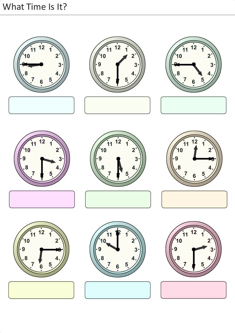 Printable Clock Worksheets Peggy Worksheets