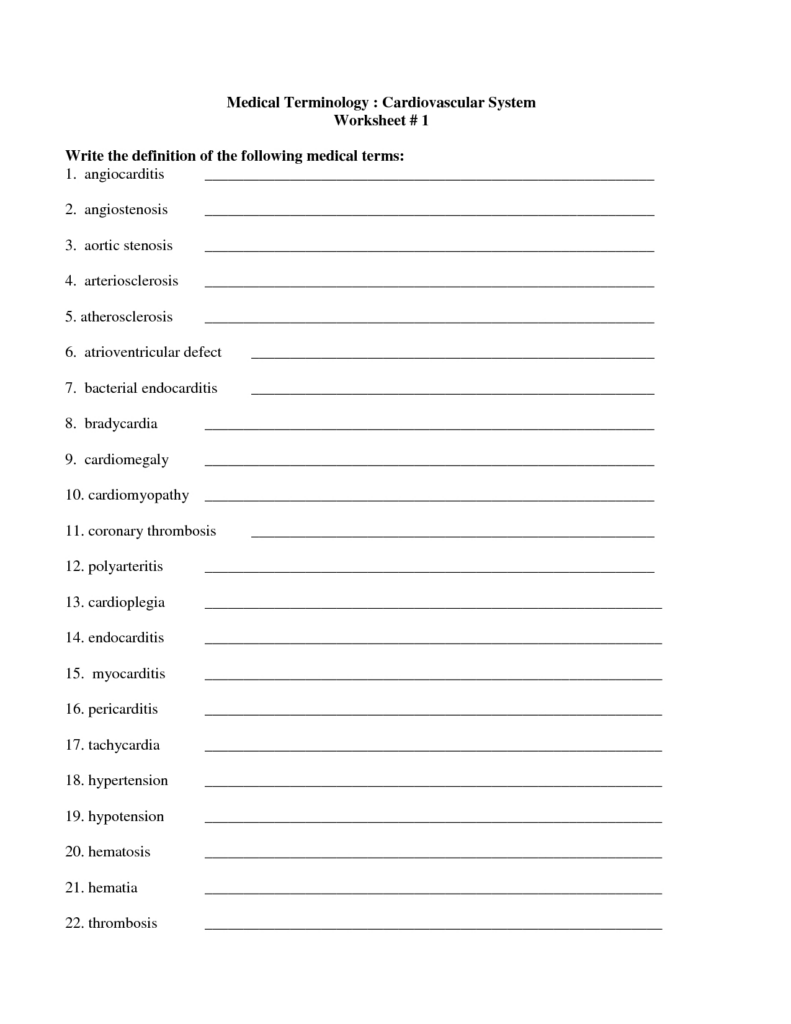 Printable Cna Worksheets Peggy Worksheets