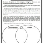 Printable Compare And Contrast Worksheets