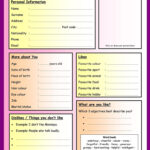 Printable Getting To Know You Worksheets