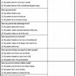 Printable Marriage Counseling Worksheets