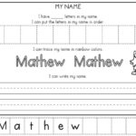 Printable Name Tracing Worksheets