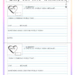 Printable Self Esteem Worksheets For Teenagers