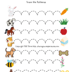 Printable Tracing Worksheets For 3 Year Olds