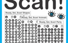Ready Set Scan Visual Scanning And Discrimination Activity