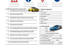 Driver Education Word Search Wordmint Printable Worksheets For