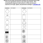 Printable Worksheets For Drivers Education