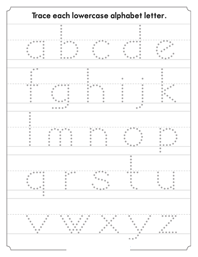 Head Start Worksheets Alphabet For Kids In 2020 Learning To Write 