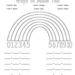 Rainbow Facts Worksheets Printable