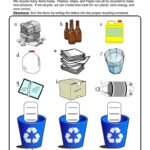 Recycle Worksheets Printable