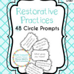 Restorative Justice Printable Worksheets