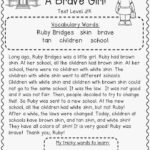 Ruby Bridges Printable Worksheets