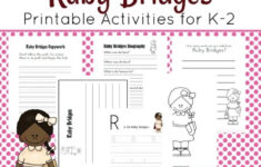 ruby bridges printable worksheets Ruby Bridges Worksheets For Second Grade Worksheets Master