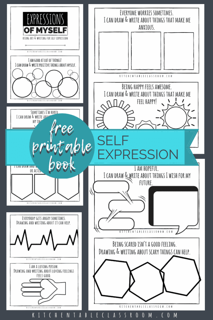 Self Esteem Worksheets For Kids Free Printable | Peggy Worksheets