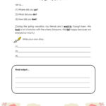 Spring Break Printable Worksheets