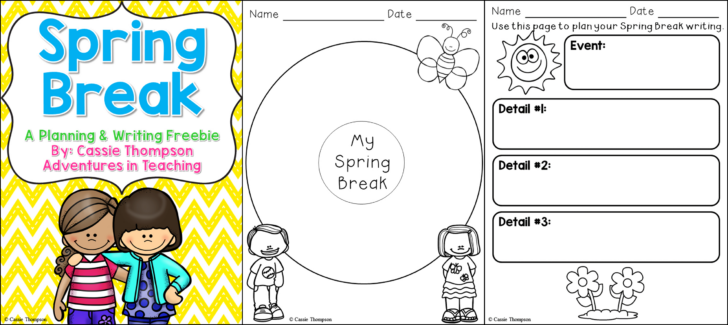 Spring Break Printable Worksheets