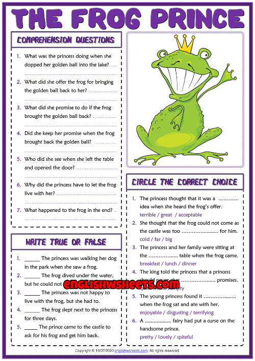 the-frog-prince-worksheets-printable-peggy-worksheets