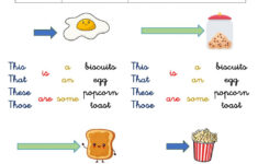 This That These Those 1 Worksheet