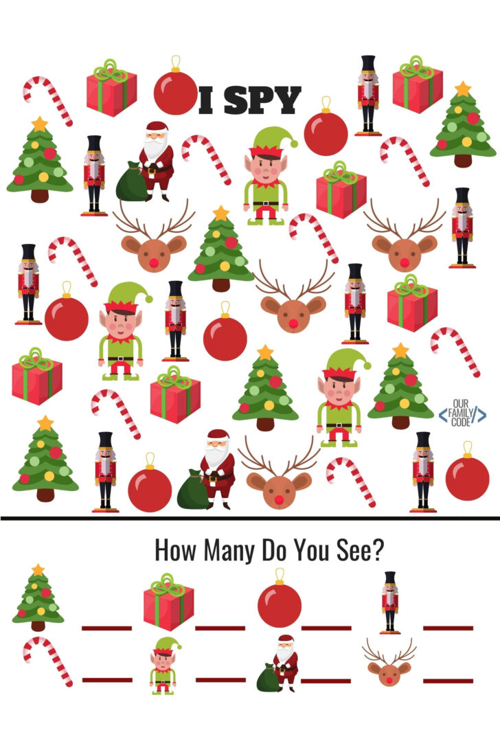 Christmas Worksheets For Students