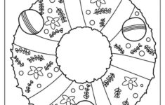 16 Christmas Wreath Coloring Pages (Free Pdf Printables) inside Christmas Wreath Worksheet