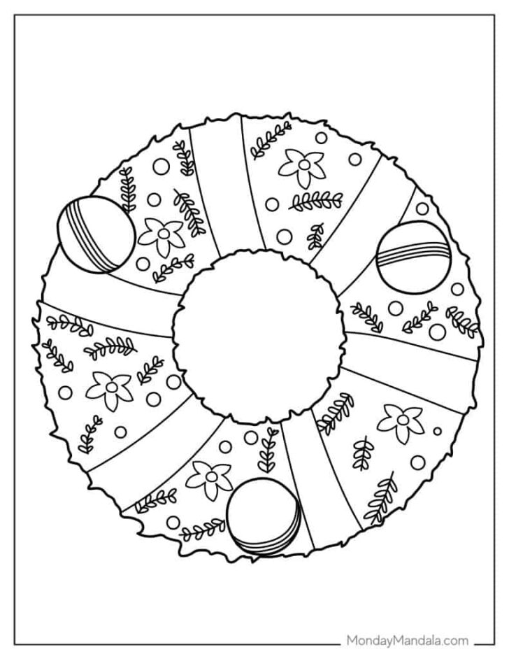 Christmas Wreath Worksheet