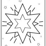 20 Christmas Star Coloring Pages (100% Free Printable Pdf) With Christmas Star Worksheet