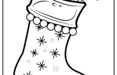 25 Christmas Stocking Coloring Pages (100% Free Printables) inside Christmas Stocking Worksheets Printables