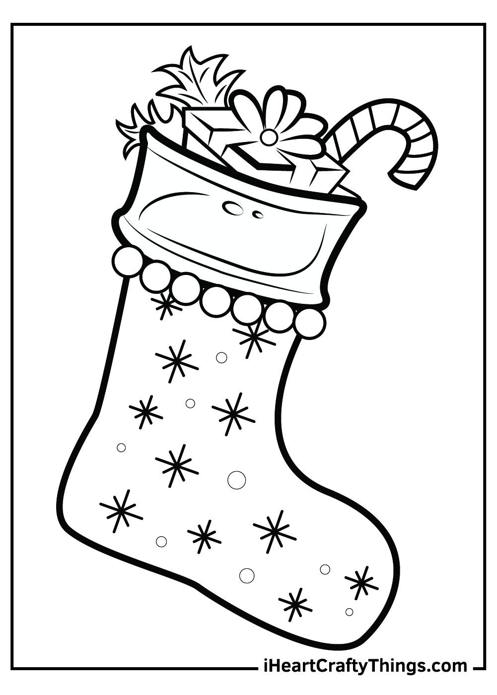 25 Christmas Stocking Coloring Pages (100% Free Printables) inside Christmas Stocking Worksheets Printables