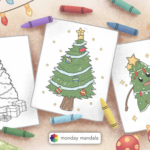 50 Christmas Tree Coloring Pages (Free Pdf Printables) Pertaining To Christmas Tree Coloring Worksheet