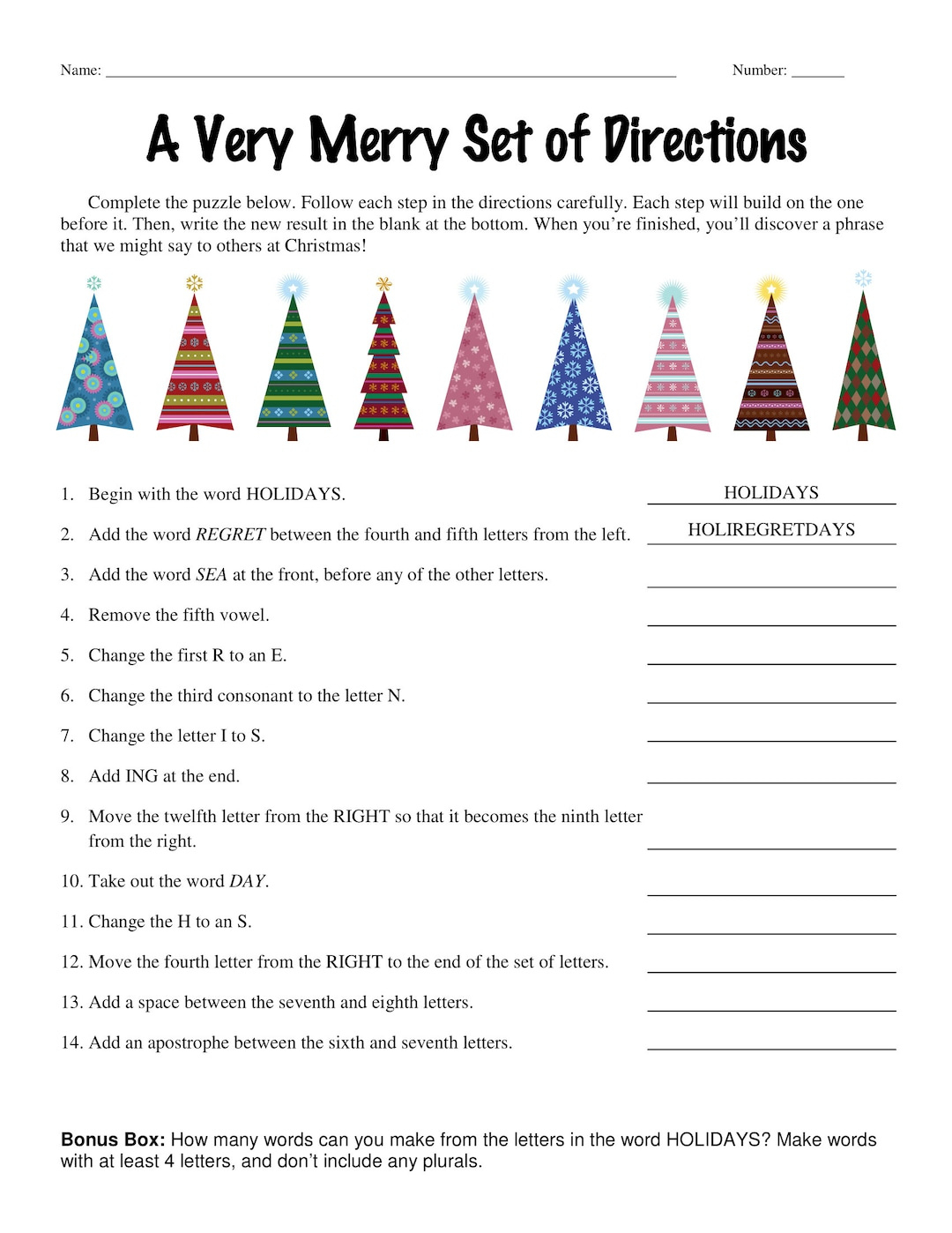 6Th Grade, 7Th Grade, 8Th Grade Christmas Riddle Worksheets with Christmas Riddles Printable Worksheets