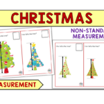 70+ Exciting Non Standard Christmas Measurement Activities Card Inside Christmas Measurement Worksheets