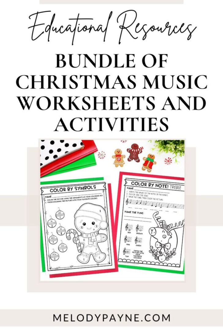 Christmas Music Worksheet