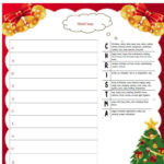 Christmas Acrostic Poem Worksheet Fo…: English Esl Worksheets Pdf Throughout Christmas Poem Worksheet