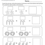 Christmas Addition Worksheet   Free Printable, Digital, & Pdf Throughout Christmas Themed Worksheets For Kindergarten