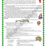 Christmas   All 4 Skills!   Esl Worksheetmarzenka Throughout Christmas Worksheets For Teens