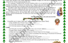 Christmas - All 4 Skills! - Esl Worksheetmarzenka throughout Christmas Worksheets For Teens