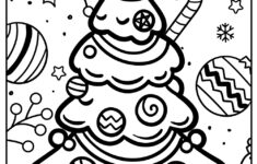 Christmas Coloring Pages: 75 Printable Free Sheets For Kids within Coloring Christmas Worksheets