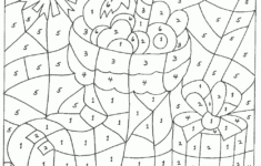 Christmas Colornumber Printables – Printable Coloring Pages with Color By Number Christmas Worksheets Free
